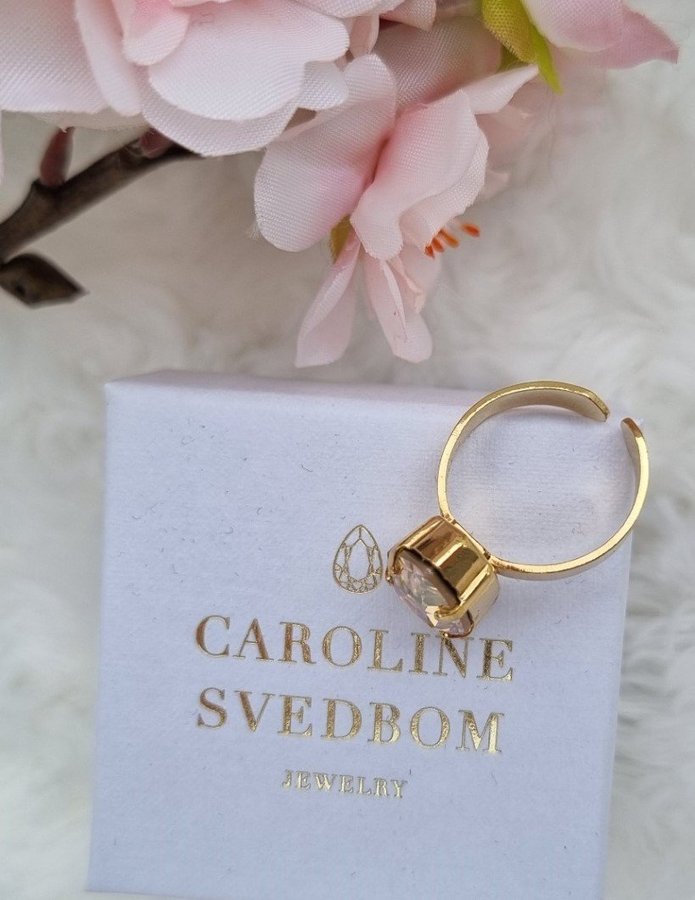 Caroline Svedbom Mini Drop Ring GOLDEN Shadow