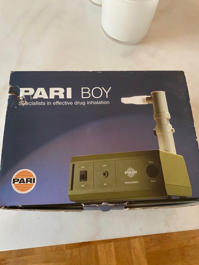 PARI BOY Inhalation Inhalator Oanvänd