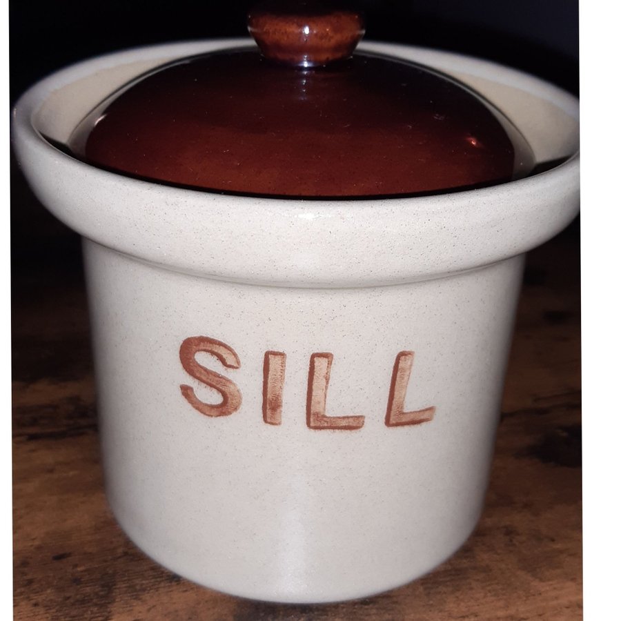 Sillburk med lock - Denby