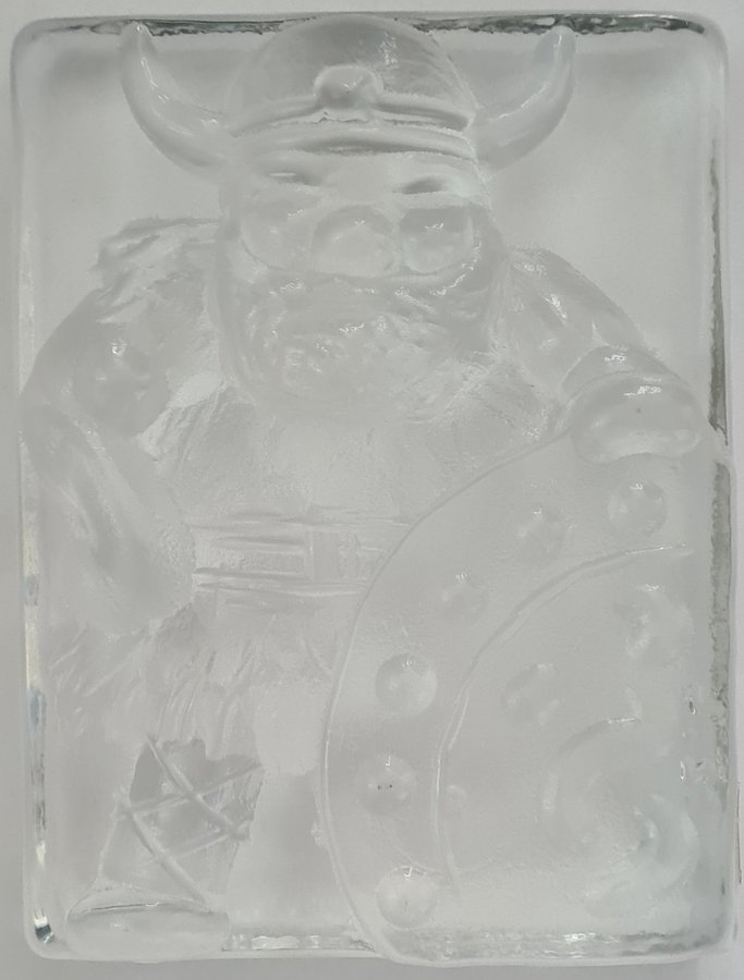 Glasfigur Viking Ölands Hyttan