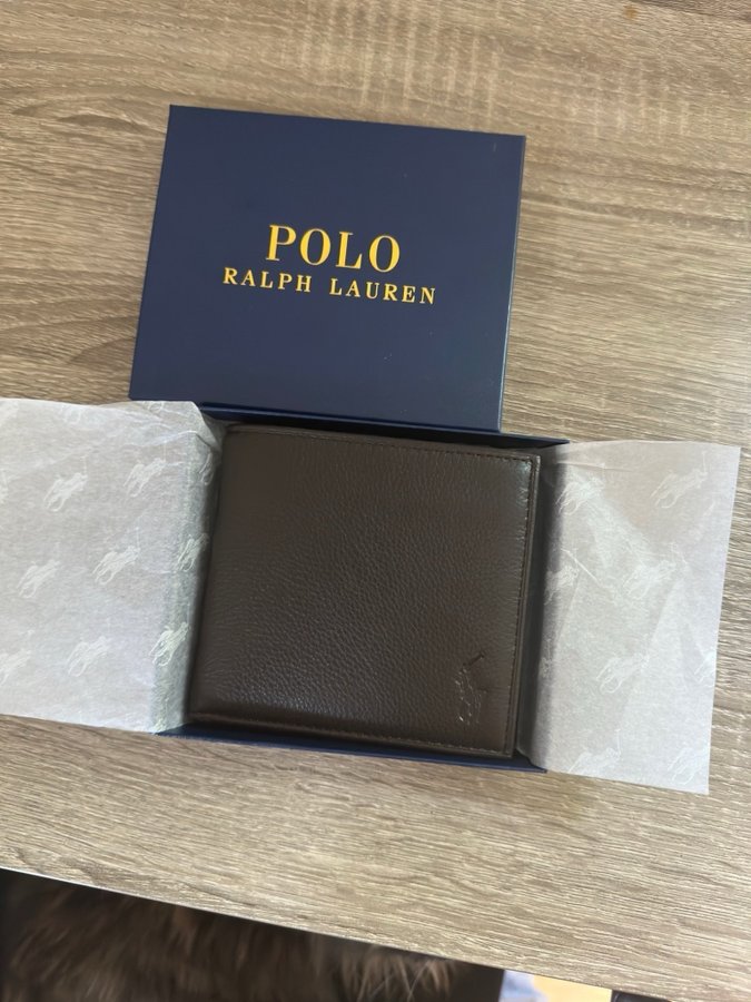 Polo Ralph Lauren läder plånbok *OANVÄND*