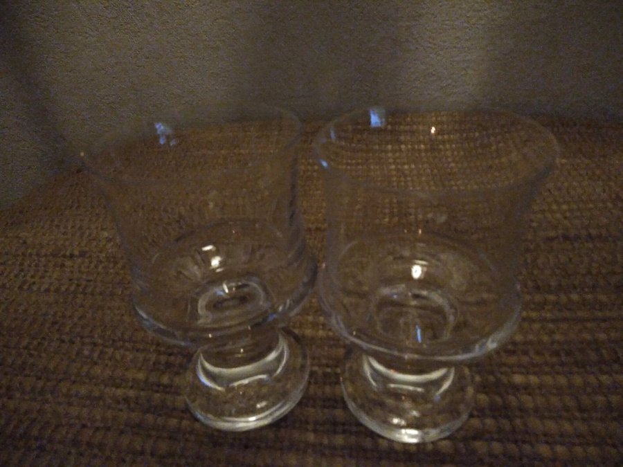 2 vintage dricksglas vinglas "Tavastia" TAPIO WIRKKALA Iittala