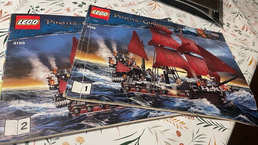 LEGO Pirates of the Caribbean 4195 beskrivningar Queen Annes revenge