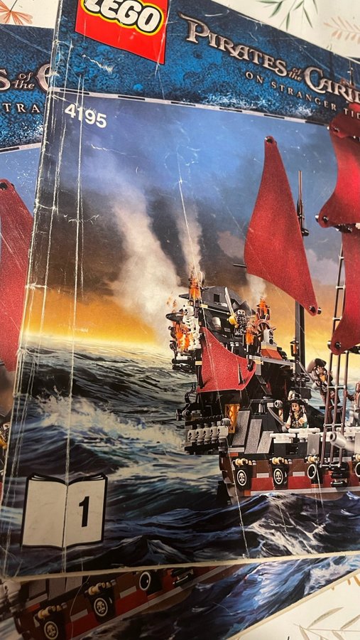 LEGO Pirates of the Caribbean 4195 beskrivningar Queen Annes revenge