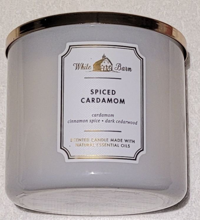 SPICED CARDAMOM Bath  Body Works 3-wick candle doftljus USA doft cinnamon ljus