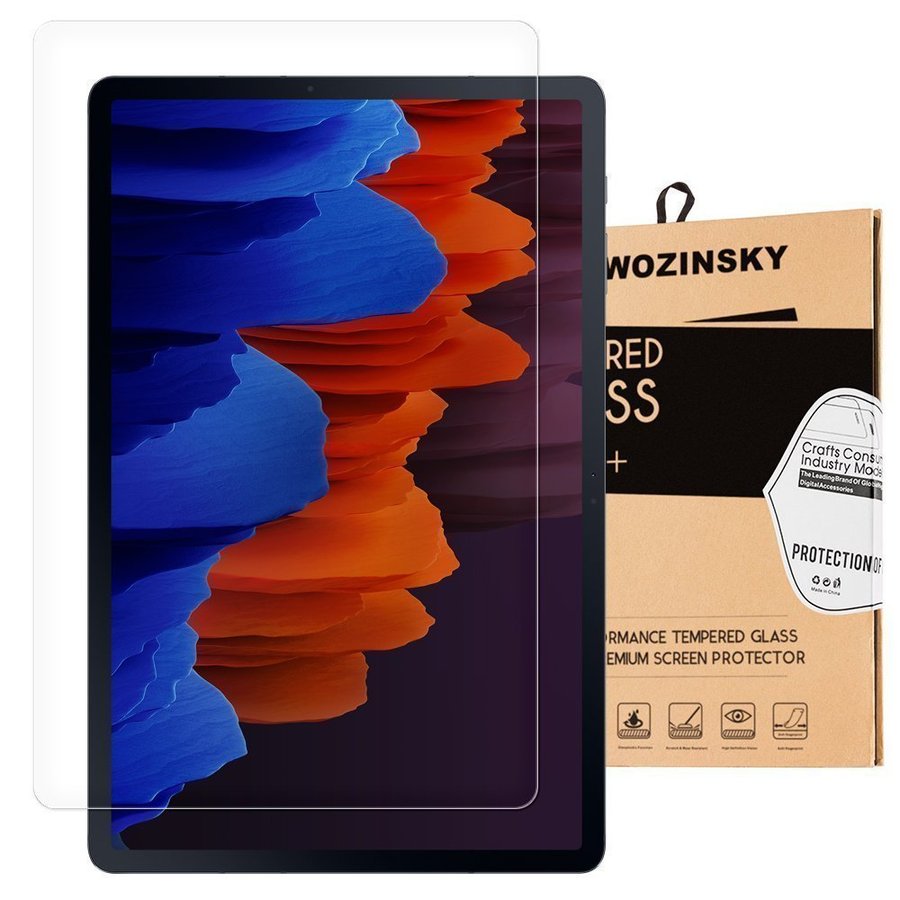 Samsung Galaxy Tab S7 / Tab S8 • Skärmskydd • 9H härdat glas