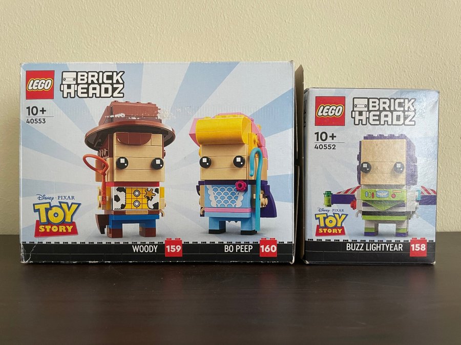 (Öppnad) LEGO Toy story Brickheadz - 40552 40553