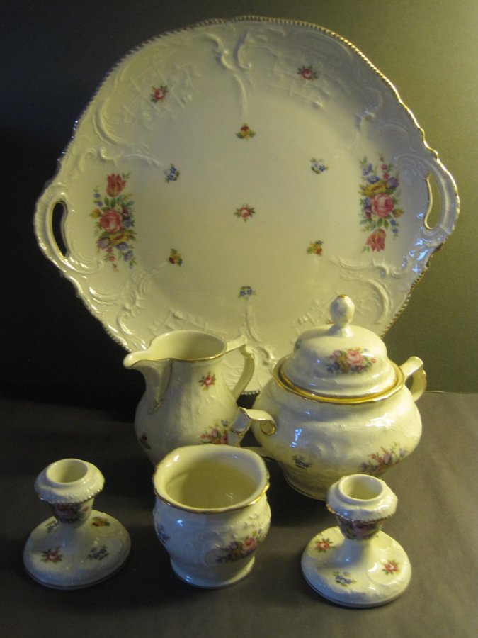 Rosenthal ,Sanssouci, kaffeservis, 43 delar, AVHÄMTNING