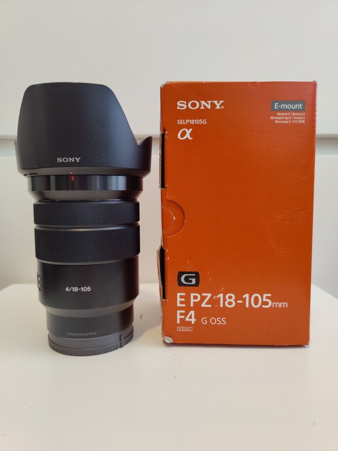 Sony E 18-105mm f4 G OSS