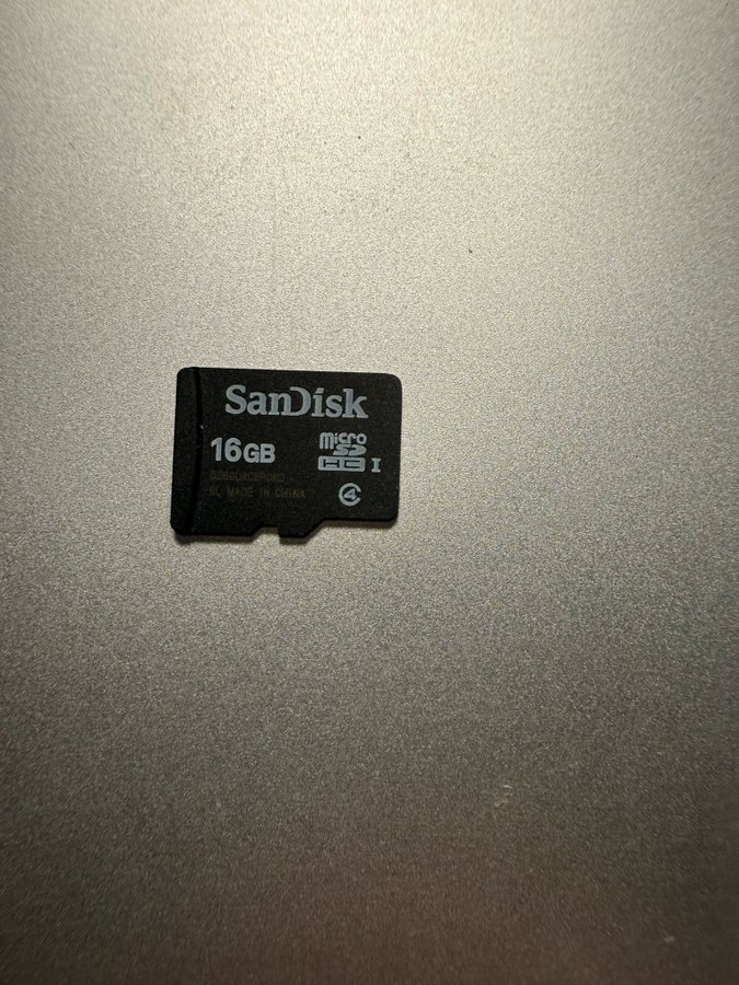 Sandisk Micro SD-kort 16GB