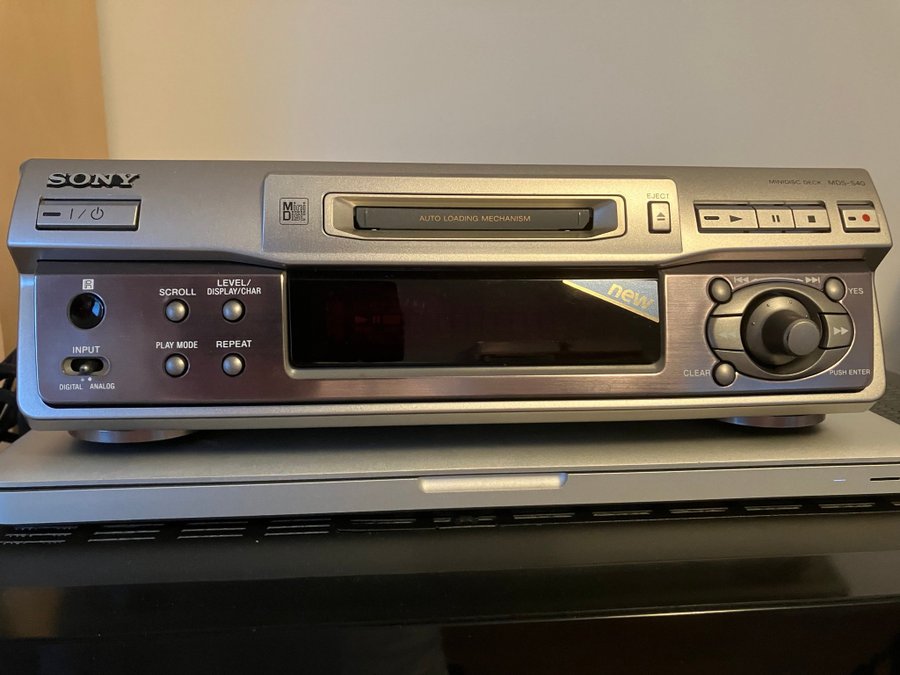 Sony MDS-S40 Minidisc-spelare