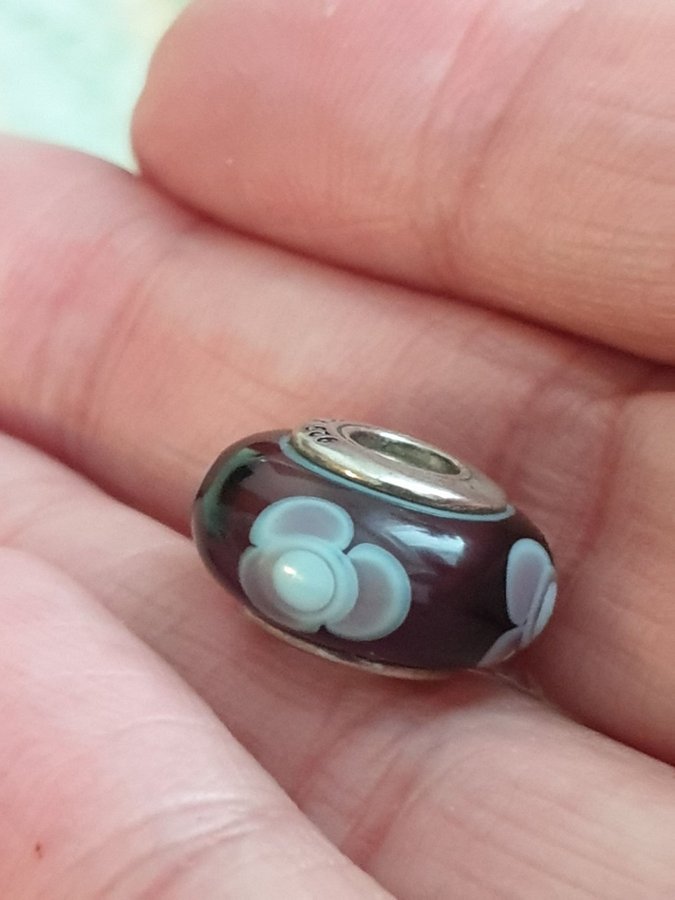 PANDORA, Muranoglas berlock, ALE, 925, vinröd