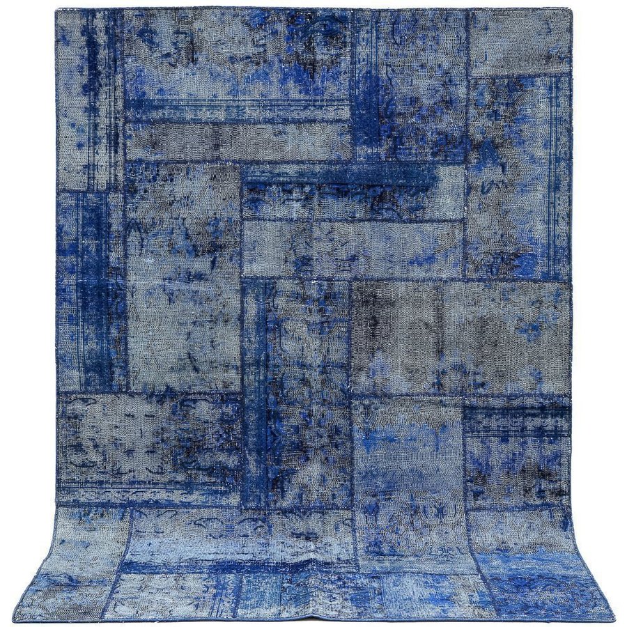 Carpet patchwork, ca 218x160 cm