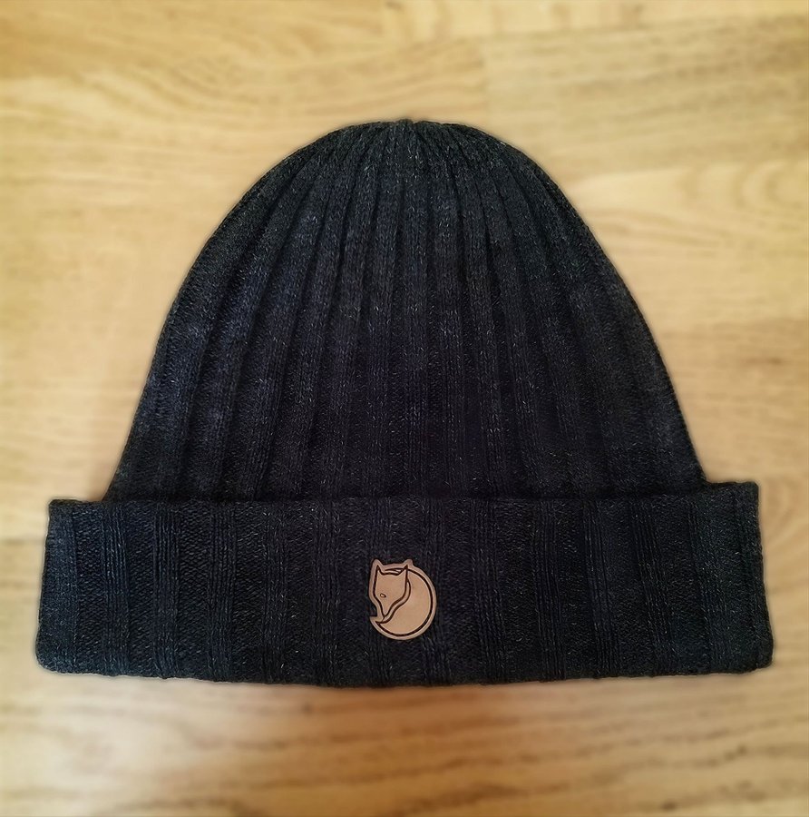 Fjällräven Byron Hat graphite 100% Ull