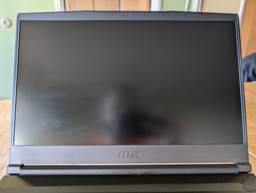 MSI Thin GF63 12UC no laptop box