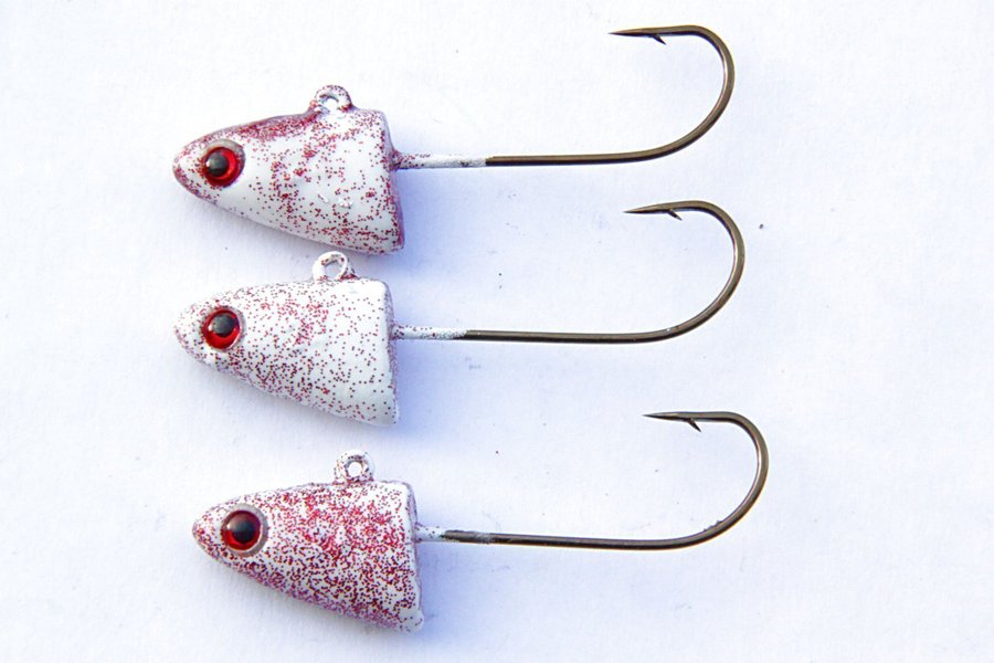 3st - Jigg Skalle Fishhead 24g (Skeddrag Spinnare Fiske Drag)