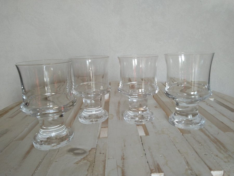 4 vintage dricksglas vinglas "Tavastia" TAPIO WIRKKALA Iittala