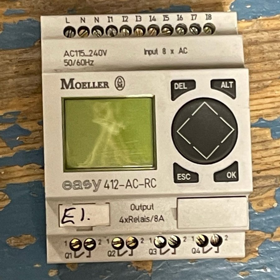 Moeller Easy plc 4ut 8in