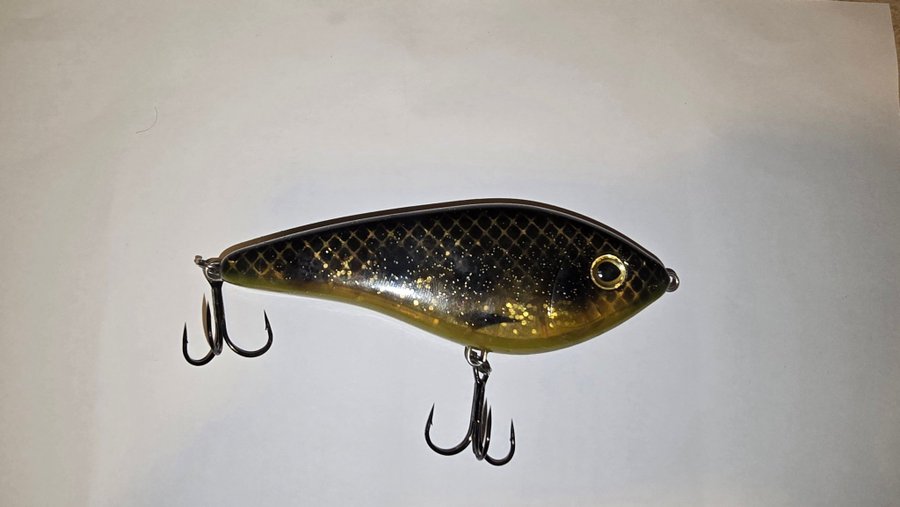 Westin swim 12 cm sinking spotted bullhead ny skick