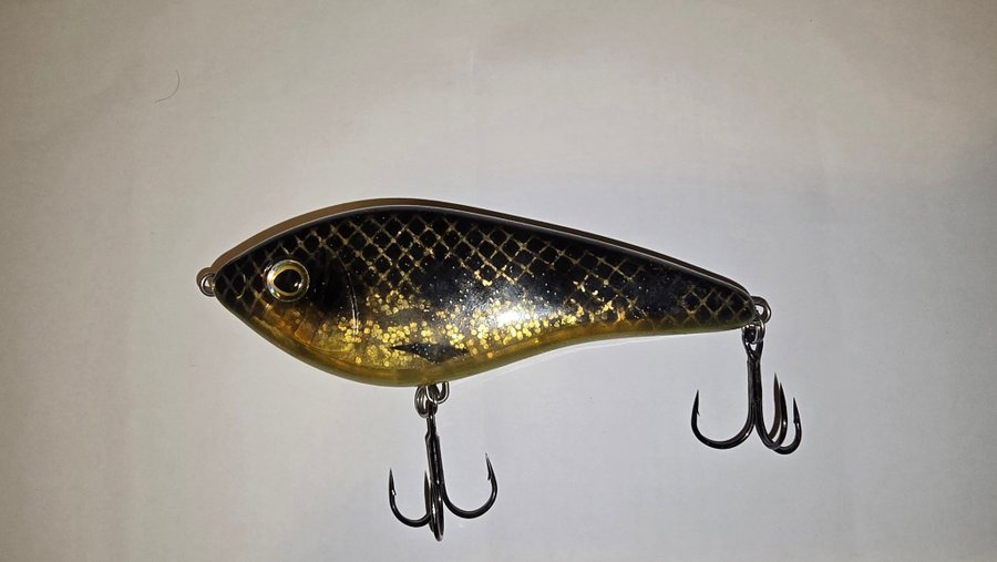 Westin swim 12 cm sinking spotted bullhead ny skick