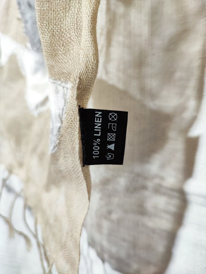 Sjal 100% Linen