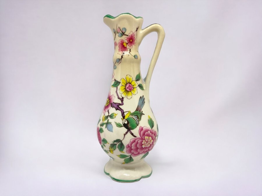 ’Chinese Rose", Old Foley, Staffordshire, England Antik vas, kanna