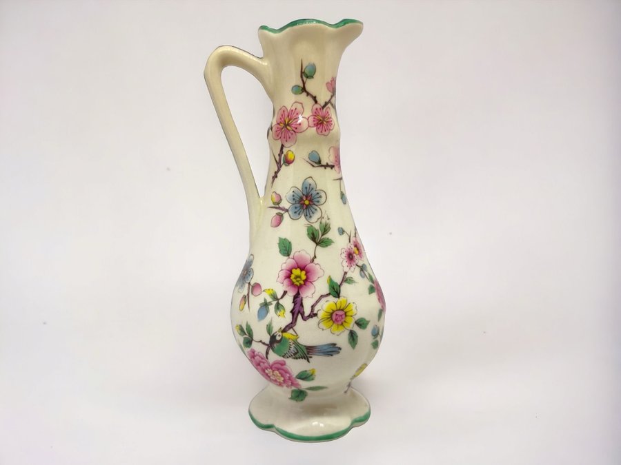 ’Chinese Rose", Old Foley, Staffordshire, England Antik vas, kanna