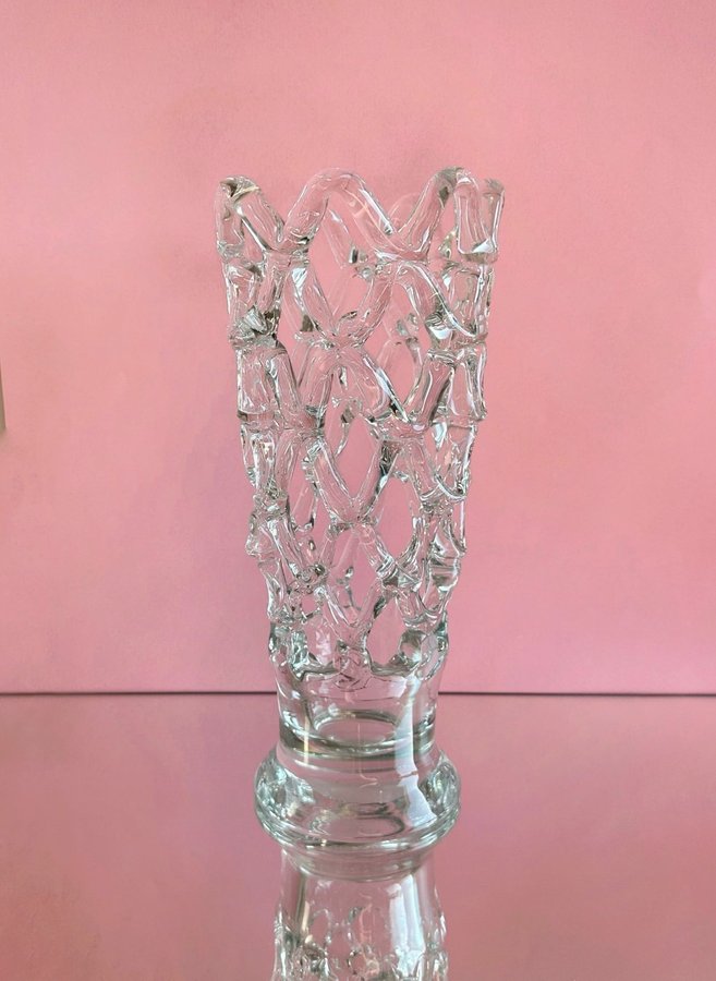 Mario Cioni krystalvase vase/kurv