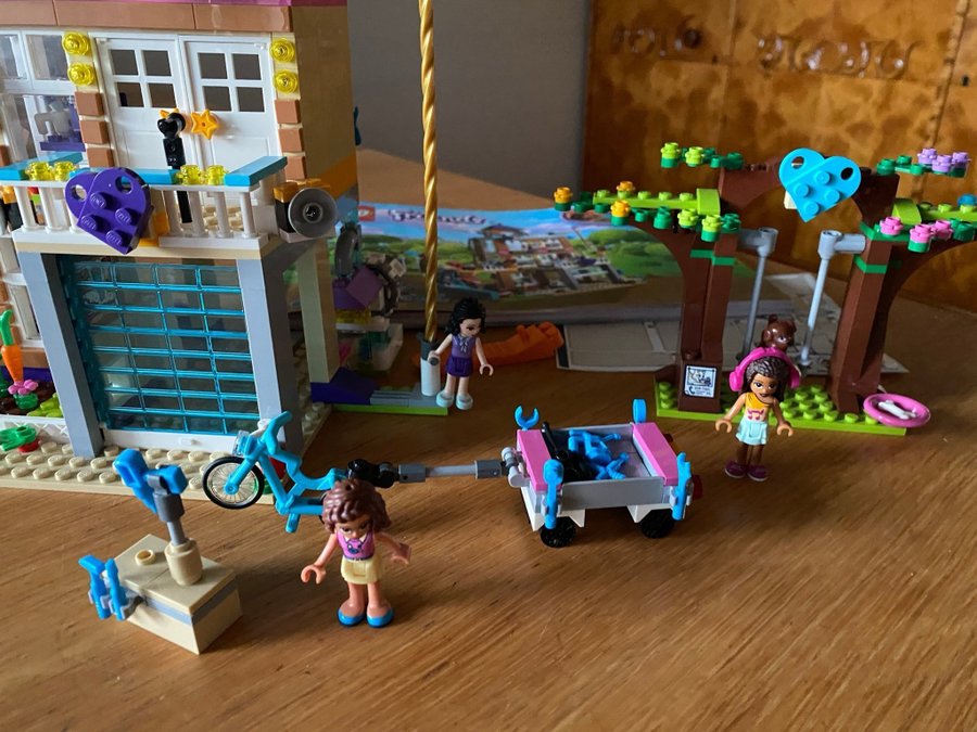 Lego Friends 6-12år 41340 -Emma, Andreas och Olivias vänskapshus