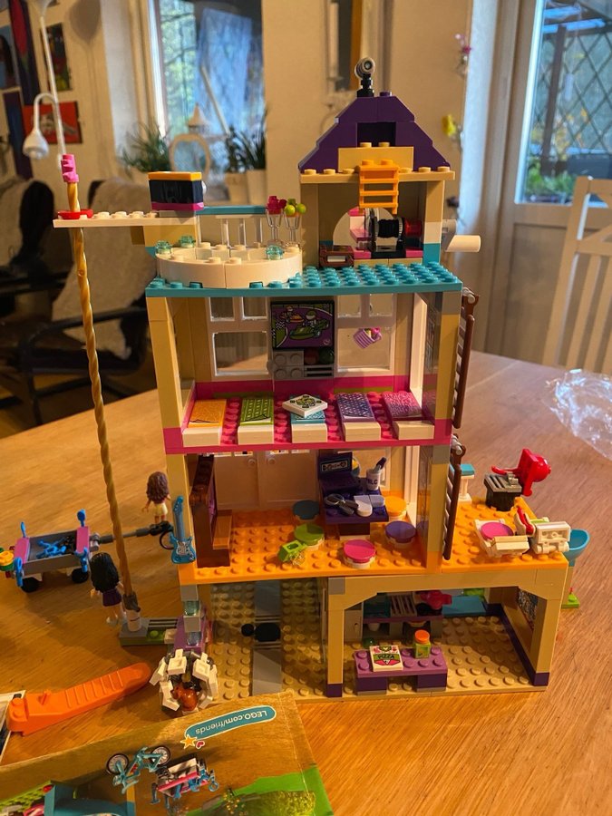 Lego Friends 6-12år 41340 -Emma, Andreas och Olivias vänskapshus