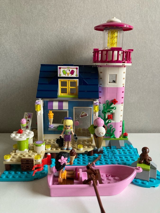 Lego Friends 41094 Heartlakes fyr, komplett!