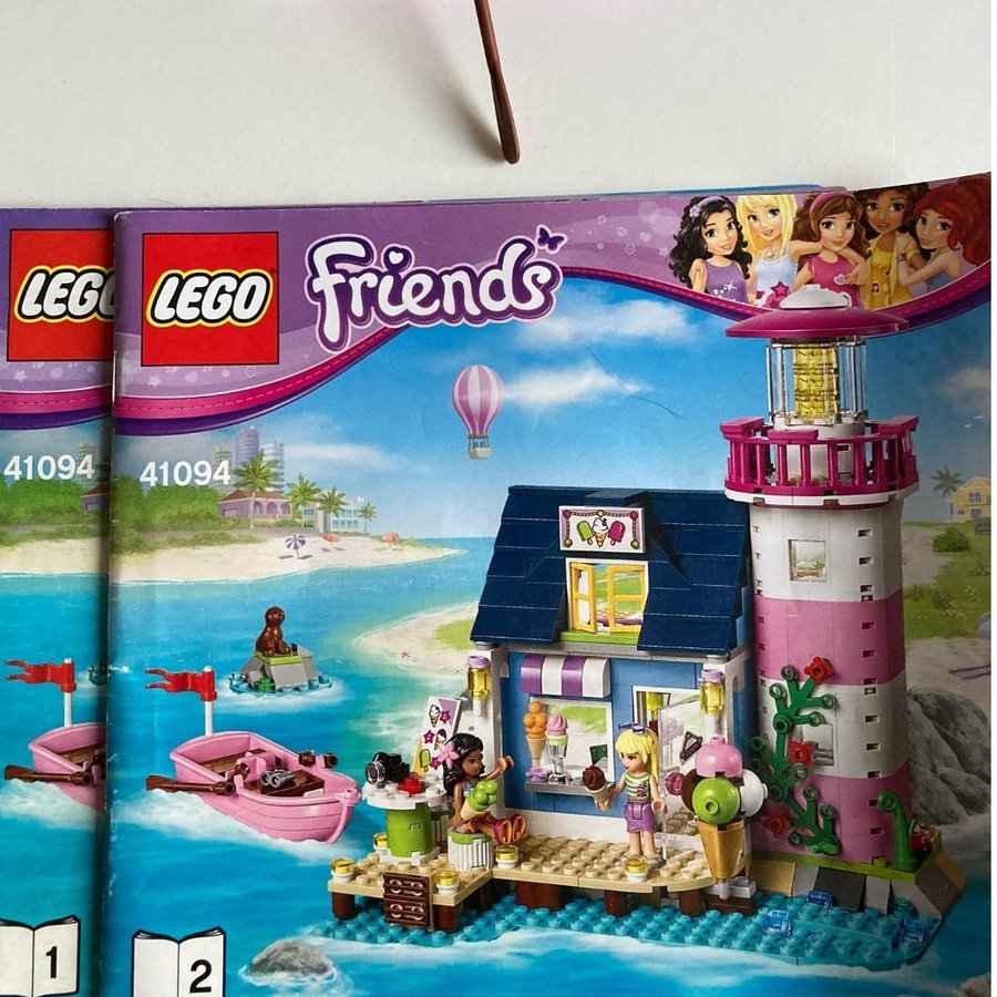 Lego Friends 41094 Heartlakes fyr, komplett!