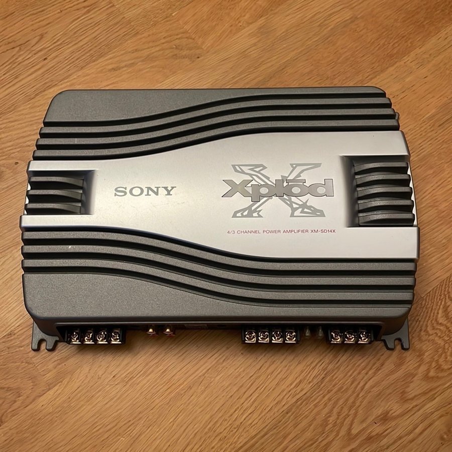 Sony Xplod 4/3 Channel Power Amplifier XM-SD14X