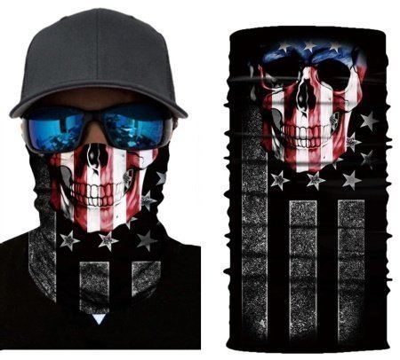 Skull bandanas, scarves USA New