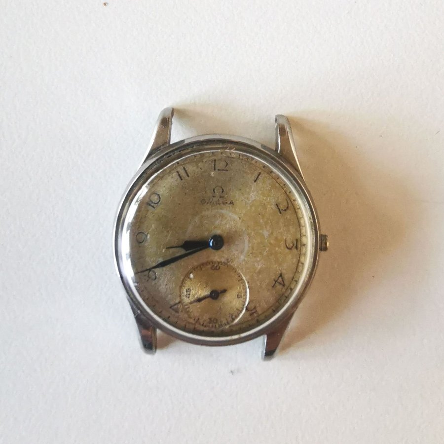 Omega klocka 26.5 vintage patina