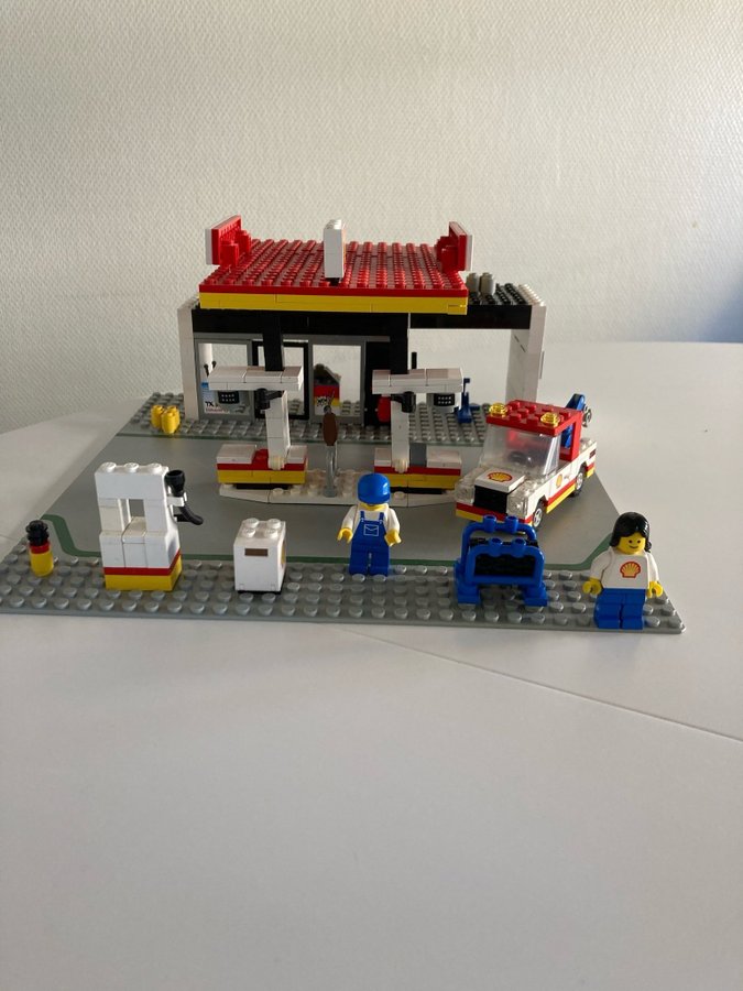 Lego Shell bensinstation 6378 från 1986