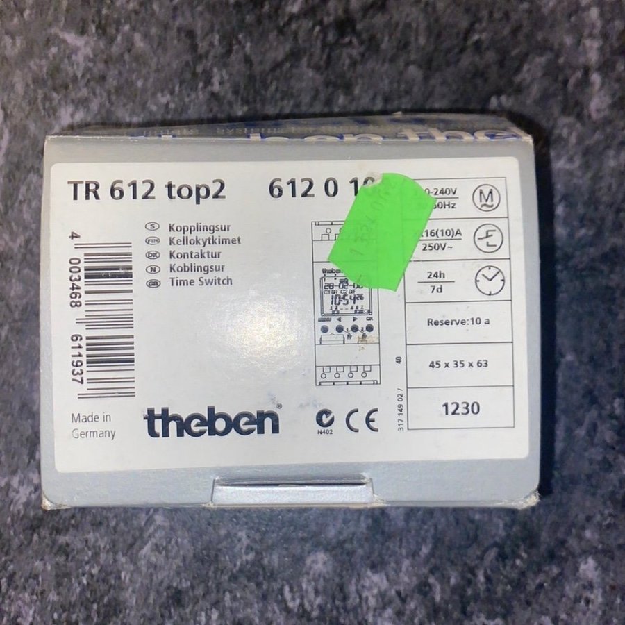 Theben TR 612 top2