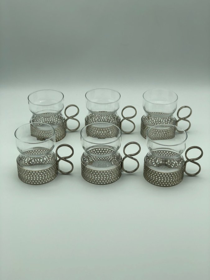 Iittala 6 st. Tsaikka glas Timo Sarpaneva Finland