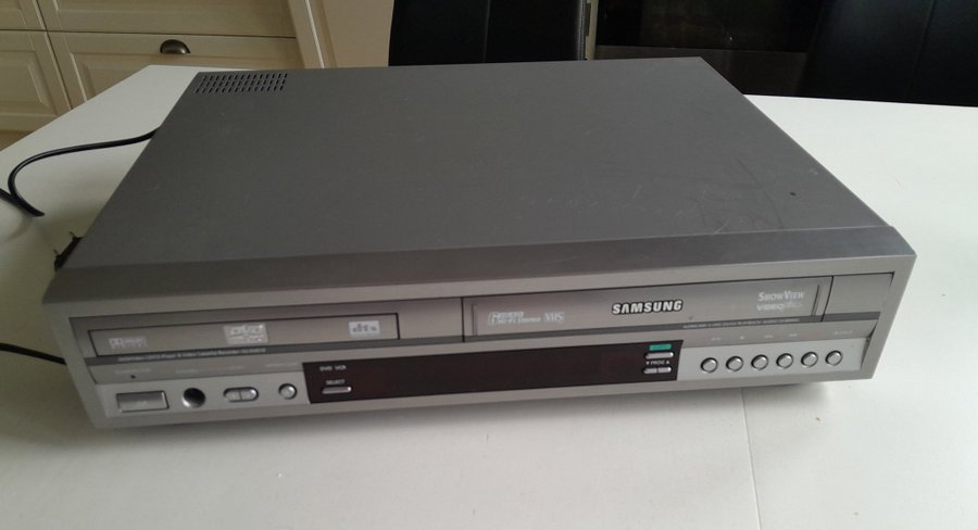 Samsung DVD/VHS-spelare SV-DVD1E (rep objekt)