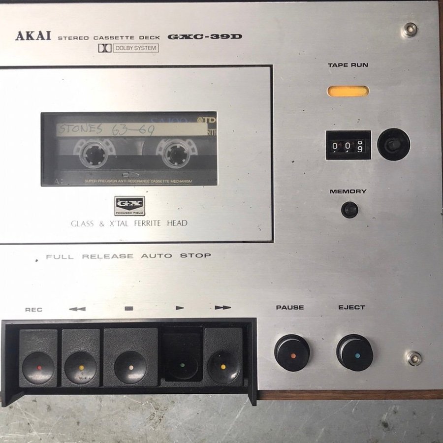 AKAI Stereo Cassette Deck GXC-39D