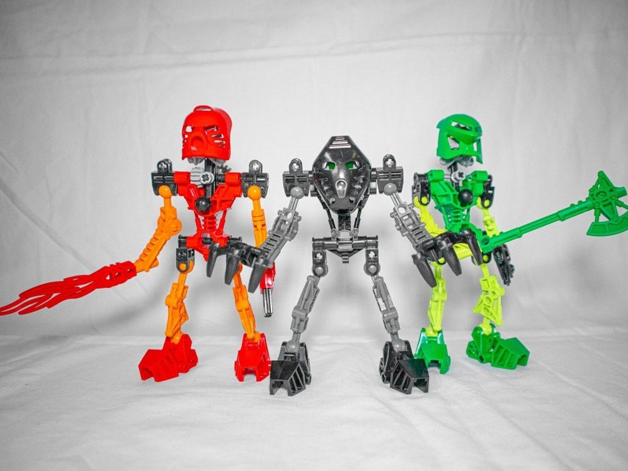 Bionicle Toa Mata - Tahu, Onua  Lewa