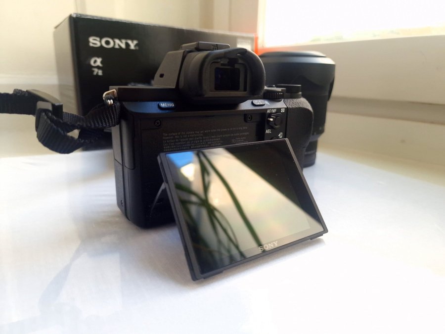 Sony A7 Mark II  Objektiv 158 exponeringar