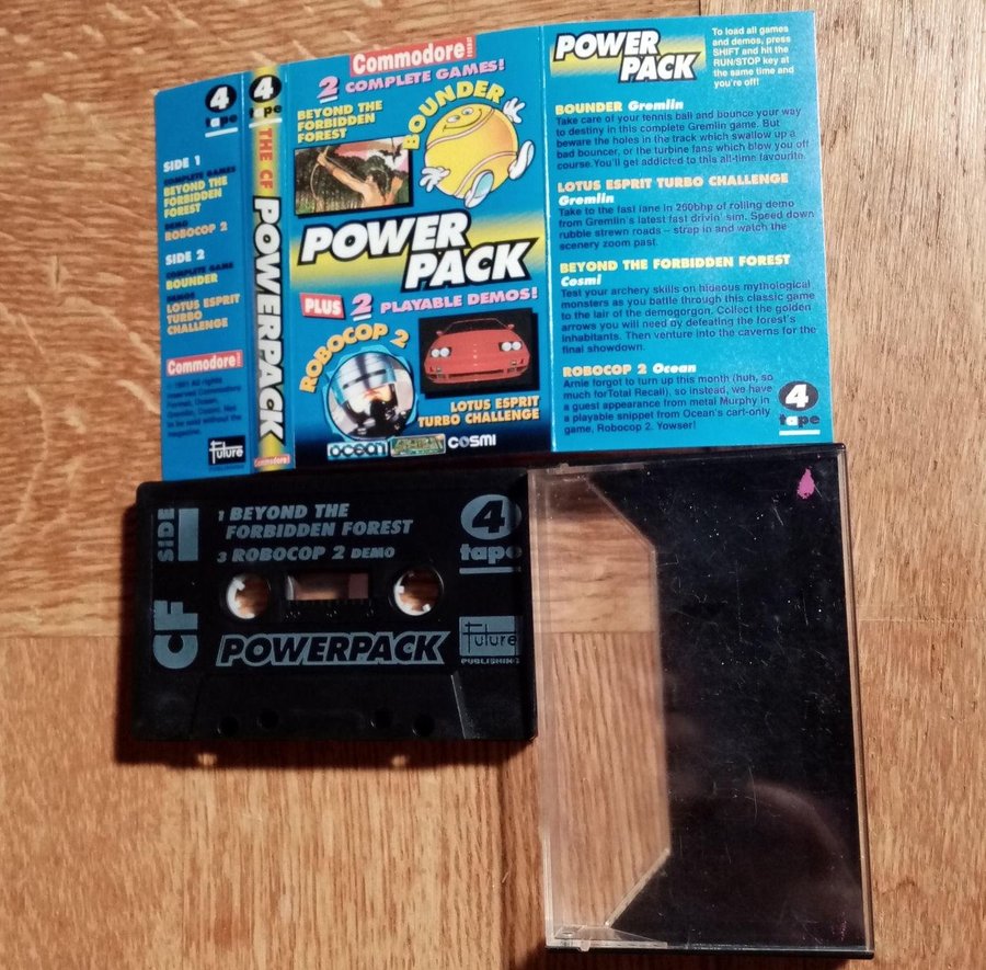 Commodore Format Power Pack - Tape [4] Future Publishing - Commodore 64 / C64