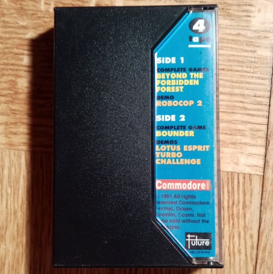 Commodore Format Power Pack - Tape [4] Future Publishing - Commodore 64 / C64