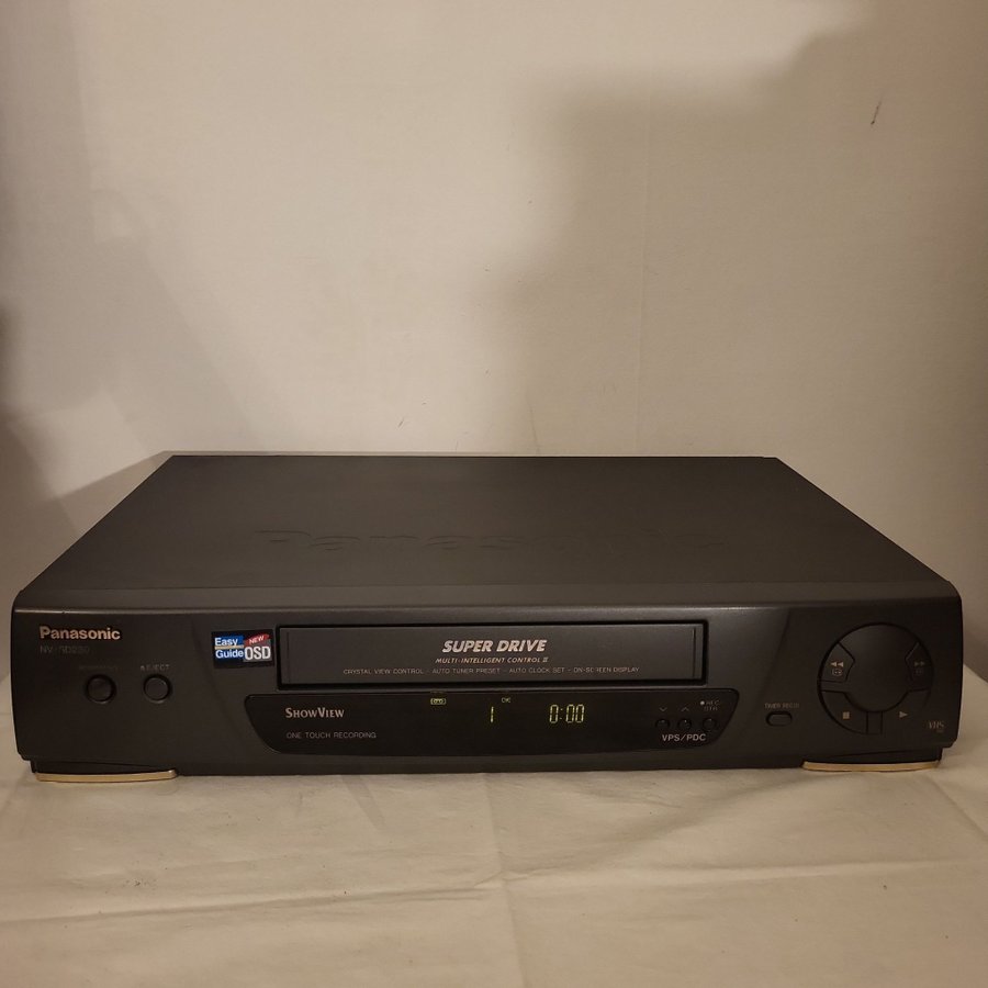 Panasonic NV-SD230EG VHS Videobandspelare***