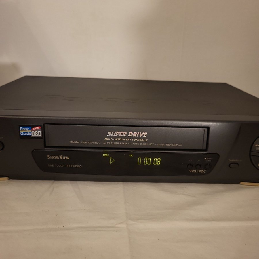 Panasonic NV-SD230EG VHS Videobandspelare***