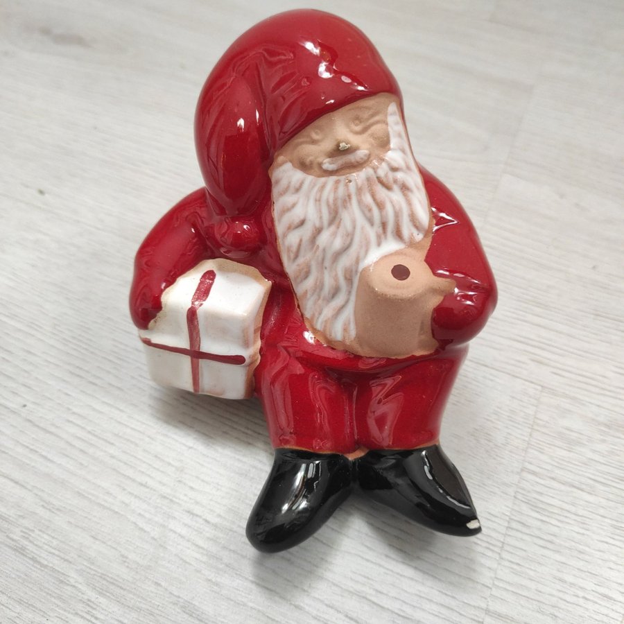 Jultomte i keramik jie