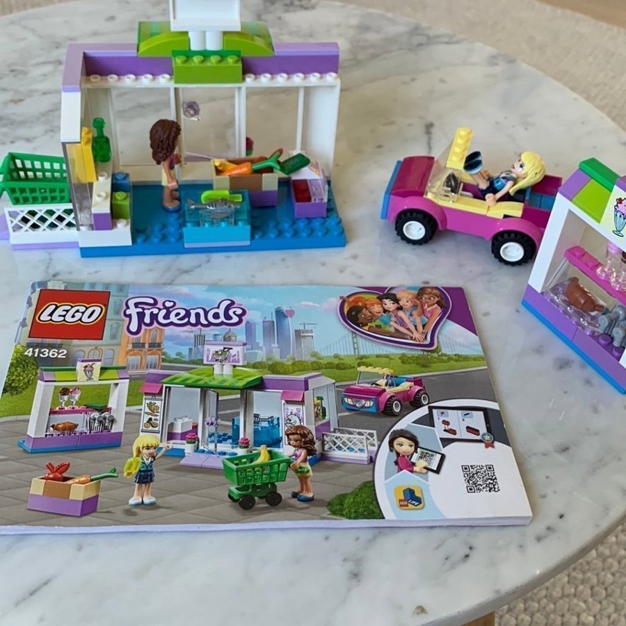 LEGO Friends 41362 - Livsmedelsbutik  Café