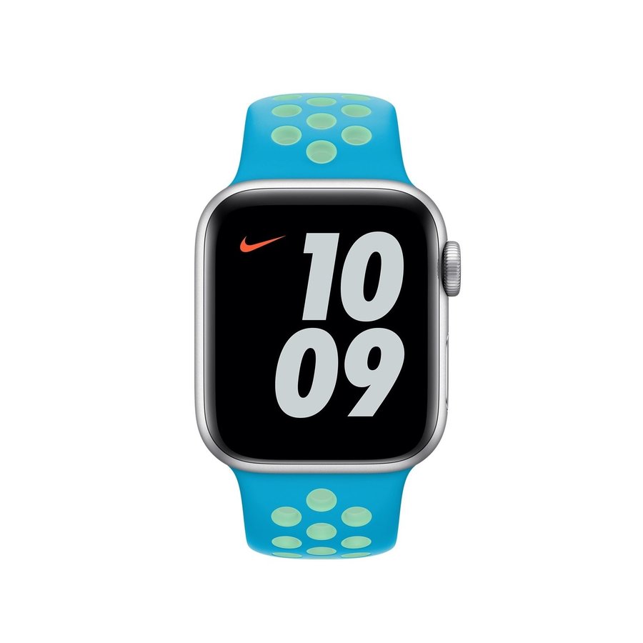 Sportband 38/40/41mm (S/M) Apple Watch Armband - BLÅ / TURKOS