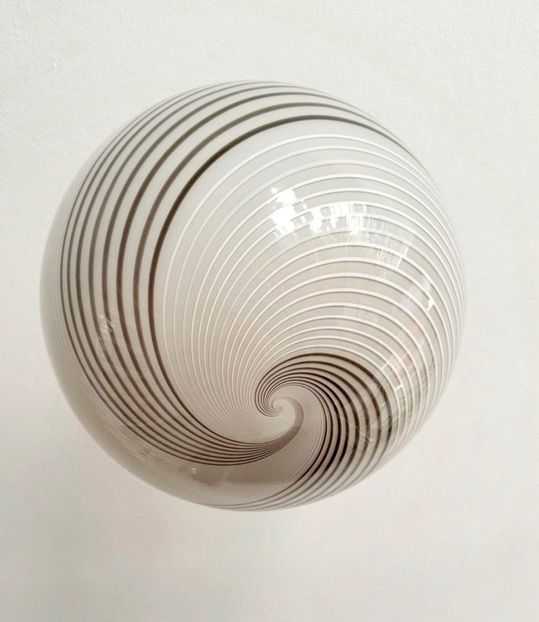 Murano Vintage swirl lampe / Loftslampe